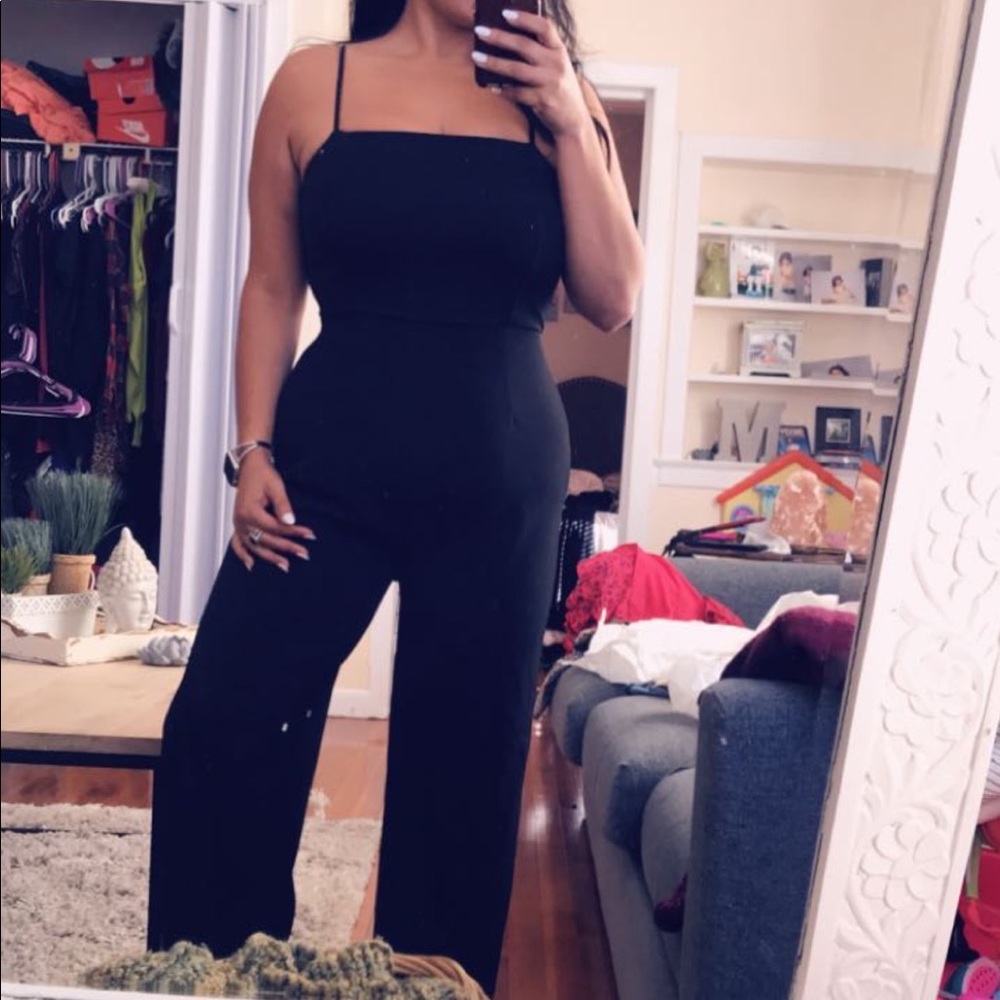 Wide leg jumper